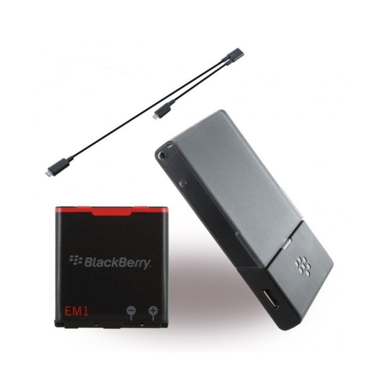 BlackBerry Bundle Dock + Batteria EM1 per Curve 9370/9360/9350