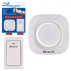 Acquista BRAVO Campanello Wireless KIN Plug In 36 Suonerie Fisso o Portatile in vendita