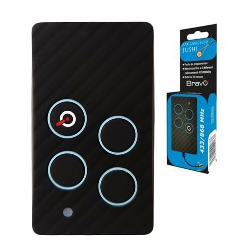 Bravo SUSHI Universal Programmable Remote Control Self-Learning Radio Control 433/868Mhz