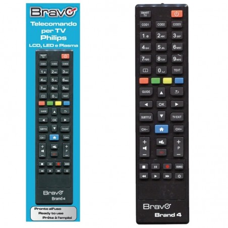 Photo of Bravo Telecomando di Ricambio BRAND 4 Per PHILIPS - BRAVO