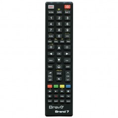 Bravo Telecomando di Ricambio BRAND 7 Per Televisori TV HISENSE
