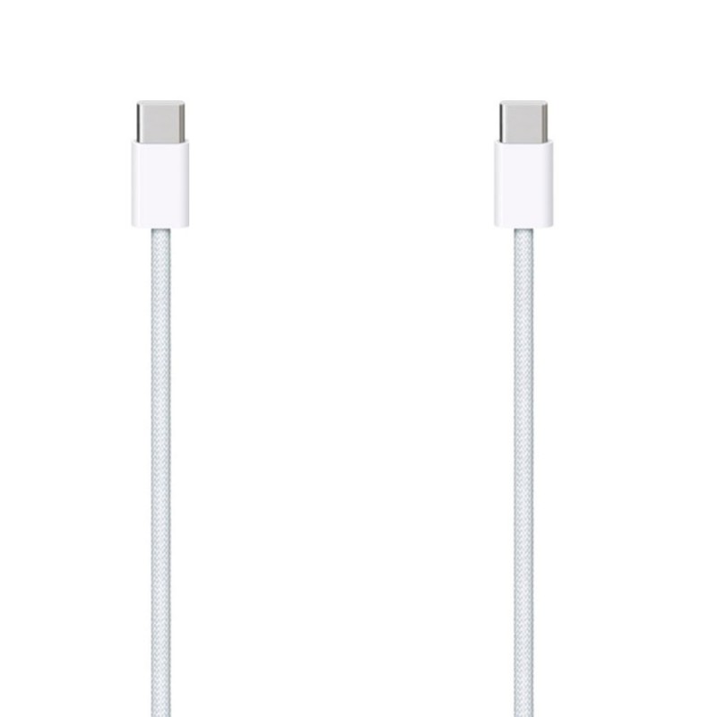 Cavo USB-C a USB-C 60W Per Apple Linea iPhone 15 16 17 MQKJ3ZM/A |1Metro in Tessuto | Bulk