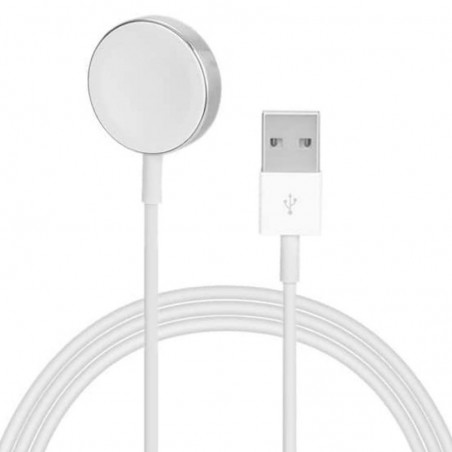 Magnetic Charging Cable for Apple Watch iWatch Charging Cable | 1 Meter | White | Bulk