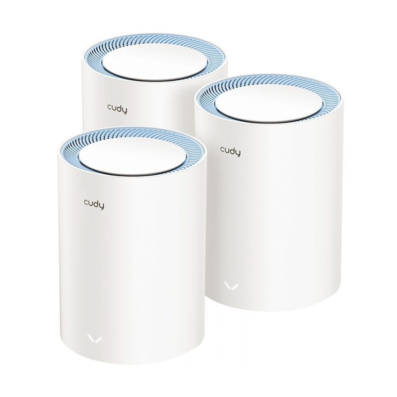 CUDY AC1200 2P Gigabit Mesh System 3-Pack CUDY AC1200 2P Gigabit Mesh System 3-Pack
