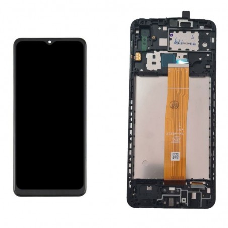 Acquista Display LCD + Frame Per Samsung Galaxy A02 2021 SM-A022 | FLAT V01 SM-A022F ORIZZONTALE su Smartness