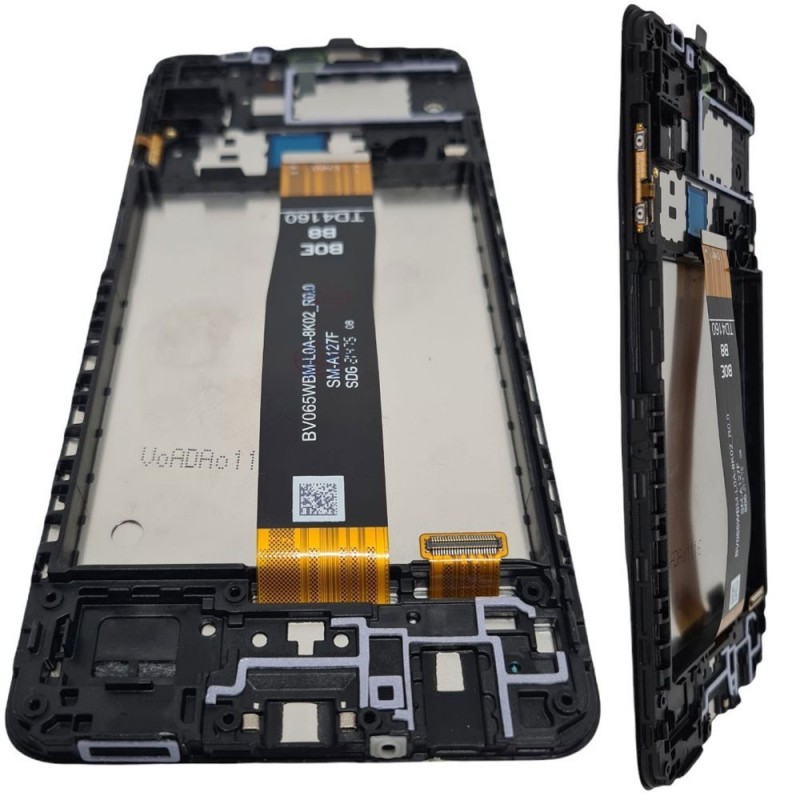 Display LCD + Frame Per Samsung Galaxy A12 2021 SM-A127 | FLAT NERA BOE B8 / BOE B6 SM-A127F