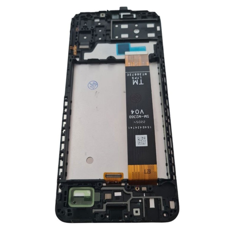 LCD Display + Frame For Samsung Galaxy A13 4G SM-A135 | FLAT BLACK V04 V06 SM-M236