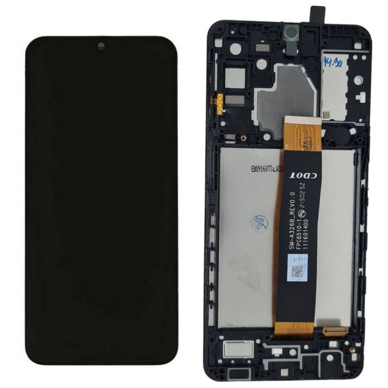 Display LCD + Frame Per Samsung Galaxy A32 5G SM-A326 | Flat CDOT Scritta A326 Verticale 