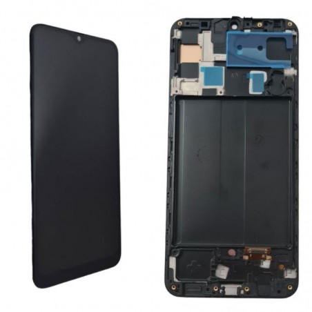 Compra Display LCD OLED (FULL SIZE) + Frame Per Samsung Galaxy A50 SM-A505 | Cornice e Notch PARI ORIGINALE online