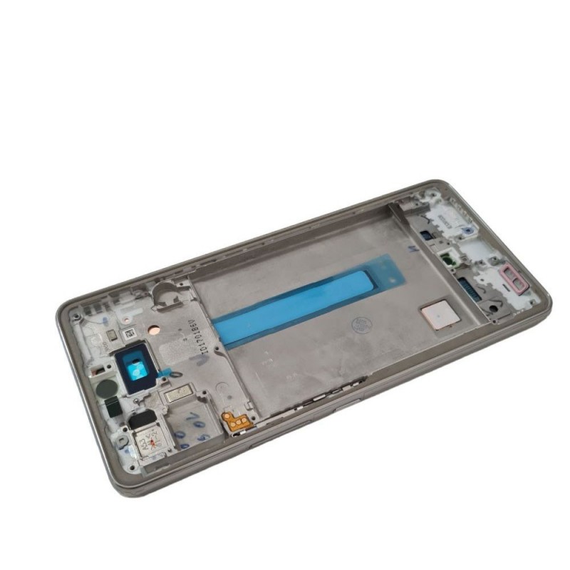 OLED LCD Display (FULL SIZE) + Frame For Samsung Galaxy A536 A53 5G | White