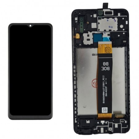 Foto di Display LCD ORIGINALE + Frame Per Samsung Galaxy A02 2021 SM-A022 | FLAT BOE B8 R2.2 SM-A022F VERTICALE - PRC
