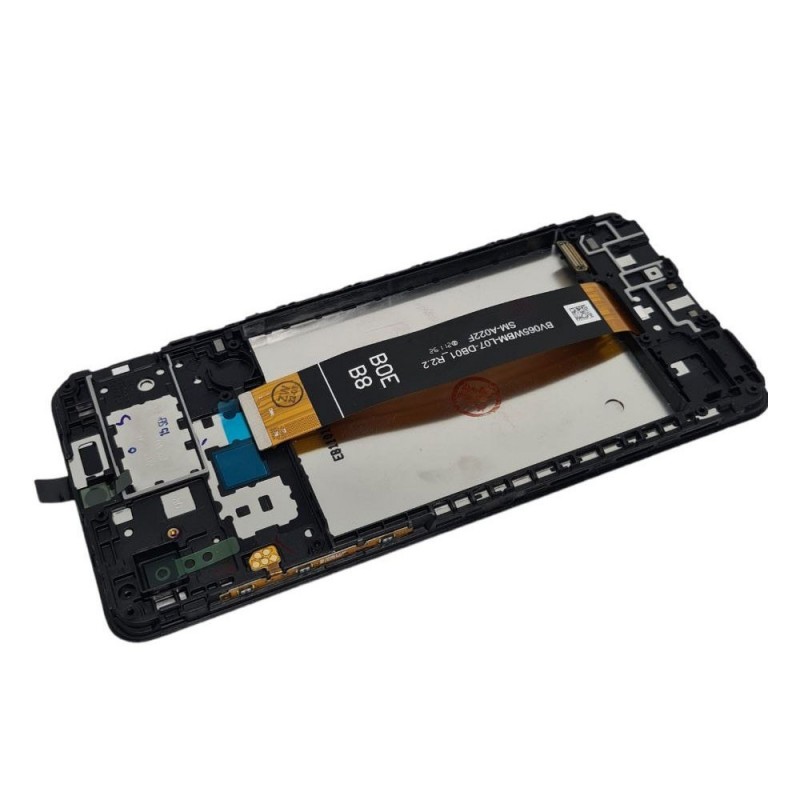 ORIGINAL LCD Display + Frame For Samsung Galaxy A02 2021 SM-A022 | FLAT BOE B8 R2.2 SM-A022F VERTICAL