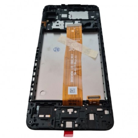 Display LCD PARI ORIGINALE + Frame Per Samsung Galaxy A12 SM-A127 | FLAT BOE B3 