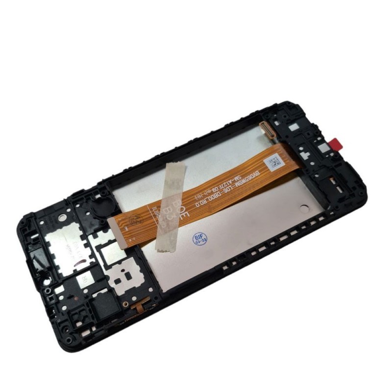 Display LCD PARI ORIGINALE + Frame Per Samsung Galaxy A12 SM-A127 | FLAT BOE B3 