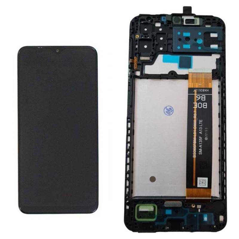 ORIGINAL LCD Display + Frame For Samsung Galaxy A13 A135 4G / A13 A137 4G | FLAT BOE B6 R5.7