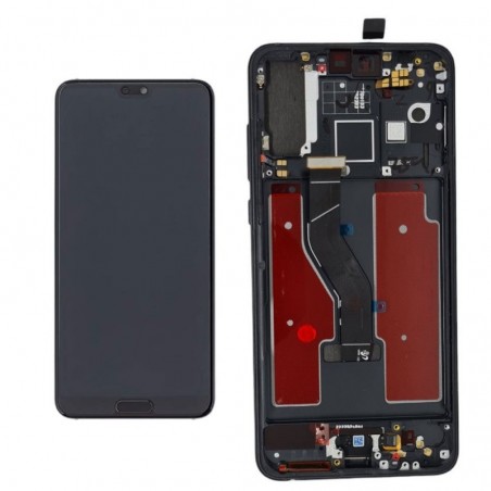 Acquista Display LCD ORIGINALE RIGENERATO + Frame Per Huawei P20 PRO | Nero | CLT-L09 CLT-L29 su Smartness