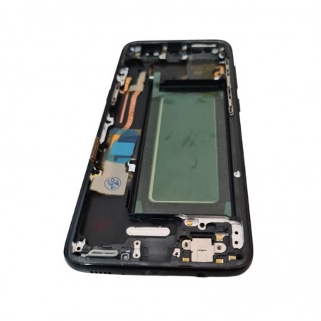 Display LCD ORIGINALE RIGENERATO + Frame Per Samsung Galaxy S8 SM-G950 | Nero