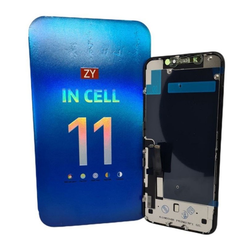 ZY INCELL FHD LTPS LCD Display (1080P) For Apple iPhone 11 | A2111 A2223 A2221 ZY INCELL FHD LTPS LCD Display (1080P) For Apple iPhone 11 | A2111 A2223 A2221