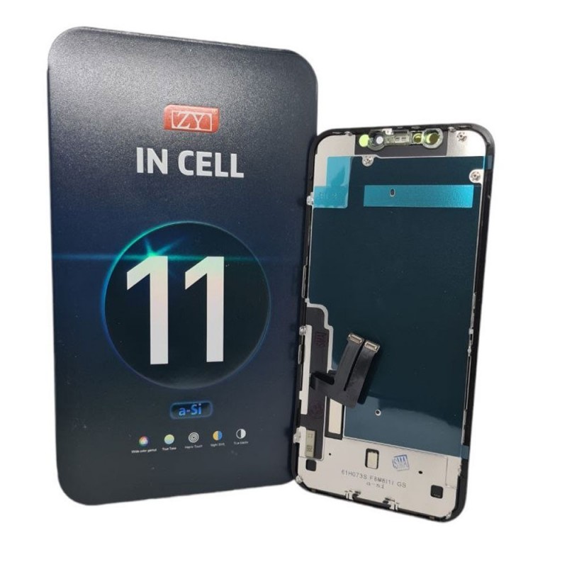 Display LCD ZY INCELL HD a-Si (720P) Per Apple iPhone 11 | A2111 A2223 A2221