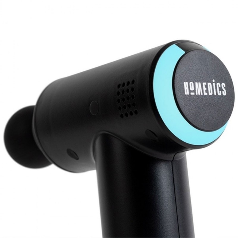 HoMedics Pistola Massaggiante Portatile per Fisioterapia Con 3 testine Ricaricabile | Nero HoMedics Pistola Massaggiante Portatile per Fisioterapia Con 3 testine Ricaricabile | Nero