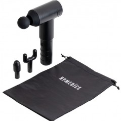 HoMedics HoMedics Pistola Massaggiante Portatile per Fisioterapia Con 3 testine Ricaricabile | Nero for sale