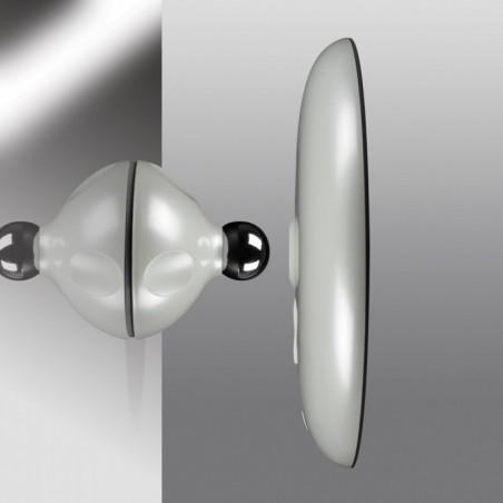 HoMedics Specchio Bifacciale a Ventosa con ingrandimento 1x 2x attach blow