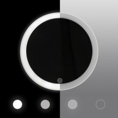 Foto di HoMedics Specchio Bifacciale a Ventosa con ingrandimento 1x 2x attach blow - HoMedics