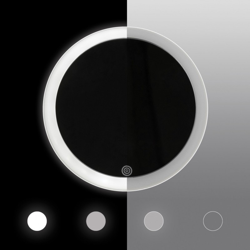 HoMedics Specchio Bifacciale a Ventosa con ingrandimento 1x 2x attach blow