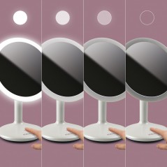 Scopri HoMedics Specchio Cosmetico Ingrandimento 5X Touch and Glow in dettaglio