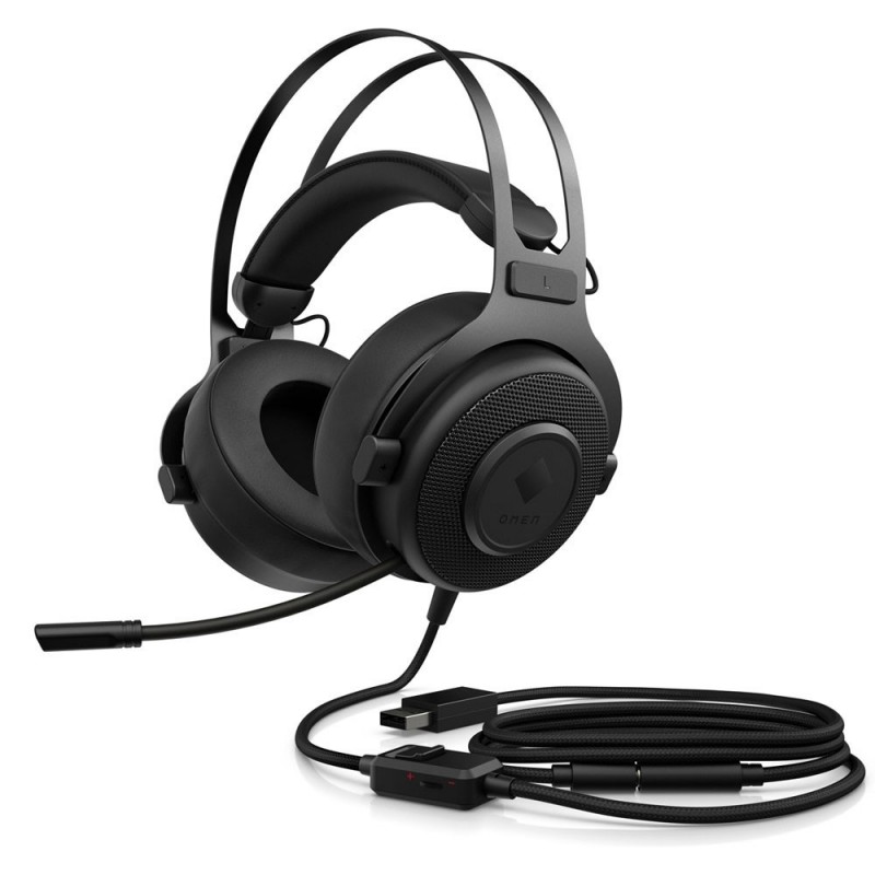 HP OMEN Blast Over-Ear Headphones with 3.5mm Jack | Black