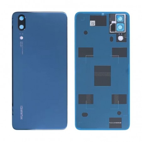 Huawei Huawei Back Cover Originale Service Pack con Camera Frame per P20 | Blue for sale