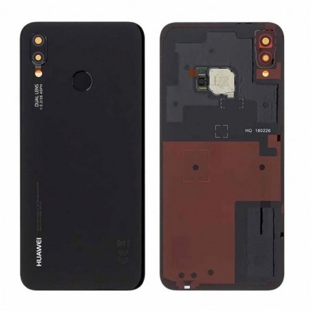 Foto di Huawei Back Cover Originale Service Pack con Camera Frame P20 Lite 2018 ANE-LX1 ANE-LX2 | Nero - Huawei