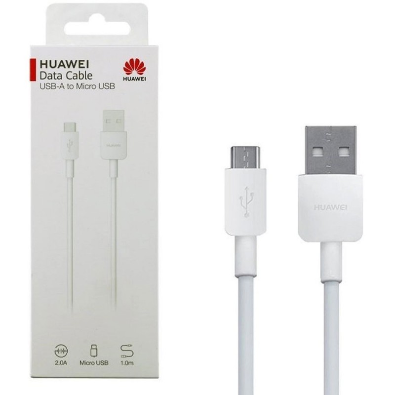 Huawei Cavo Micro USB CP70 5V2A 1Mt Blister Bianco
