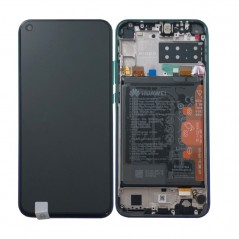 Huawei Service Pack Display LCD Completo di Batteria Per P40 Lite E | Aurora Blue
