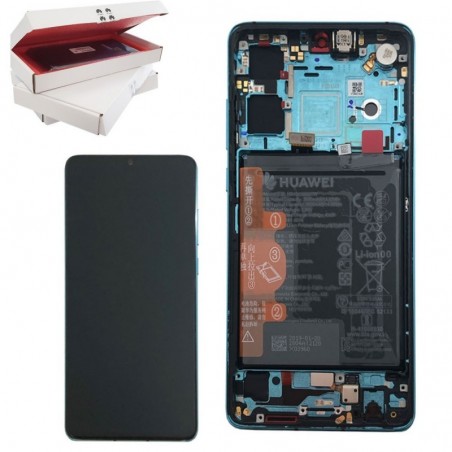 Product image Huawei Service Pack LCD Complete with Battery for P30 ELE-L29, ELE-L09, ELE-L04 | Aurora Blue
