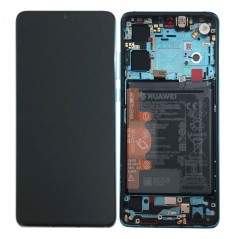 Huawei SERVICE PACK Display LCD ORIGINALE Completo di Batteria Per P30 | ELE-L29 ELE-L09 ELE-L04 Aurora Blue