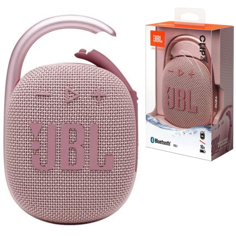JBL CLIP 4 Speaker Bluetooth Cassa Portatile Waterprood e Dustproof IP67 | Rosa JBL CLIP 4 Speaker Bluetooth Cassa Portatile Waterprood e Dustproof IP67 | Rosa