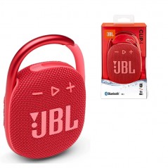 Acquista JBL CLIP 4 Speaker Bluetooth Cassa Portatile Waterprood e Dustproof IP67 | Rosso su Smartness