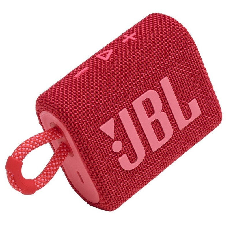 JBL GO 3 Speaker Bluetooth Cassa Portatile Waterproof e Dustproof IP67 | Rosso JBL GO 3 Speaker Bluetooth Cassa Portatile Waterproof e Dustproof IP67 | Rosso