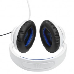 Foto di JBL QUANTUM 100P Cuffia Gaming Over-Ear Con Filo Bianco/Blu - JBL