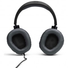 Discover JBL QUANTUM 100 Over-Ear Gaming Headphone With Black Wire details