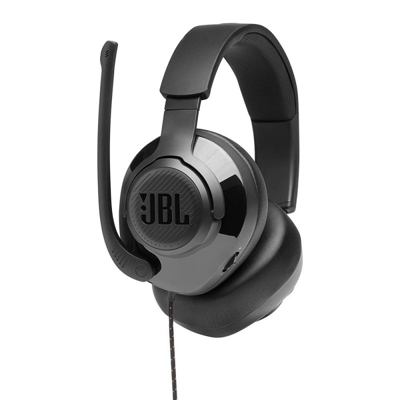 JBL QUANTUM 200 Cuffia Gaming Over-Ear Con Filo Nero JBL QUANTUM 200 Cuffia Gaming Over-Ear Con Filo Nero