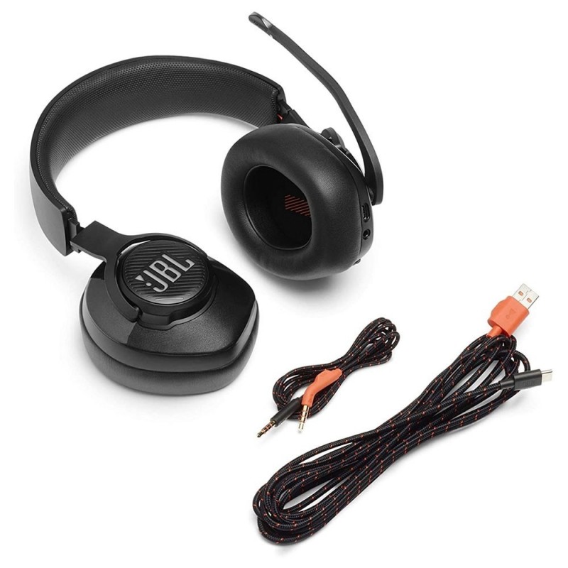 JBL QUANTUM 400 Cuffia Gaming Over-Ear Con Filo Quantum Surround RGB Nero