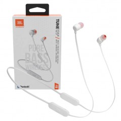 Scopri JBL Tune 125 T125BT Cuffie Auricolari Wireless Bluetooth in-Ear | Bianco in dettaglio