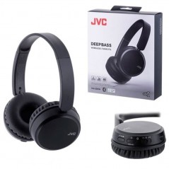JVC JVC Cuffie DEEPBASS WIRELESS On-Ear Bluetooth HA-S36W-B-U | Nero for sale