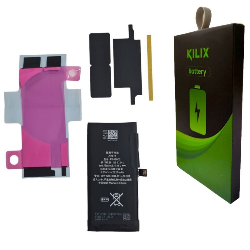 KILIX SELECT DECODE ULTRA Compatible Battery for Apple iPhone 12 Mini A2176 A2398 A2400 A2399 2227mAh NO POP UP