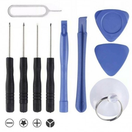 Acquista Kit Cacciaviti STANDARD T3 Per Riparazione LCD DISPLAY per Smartphone + Ventosa in Busta in vendita