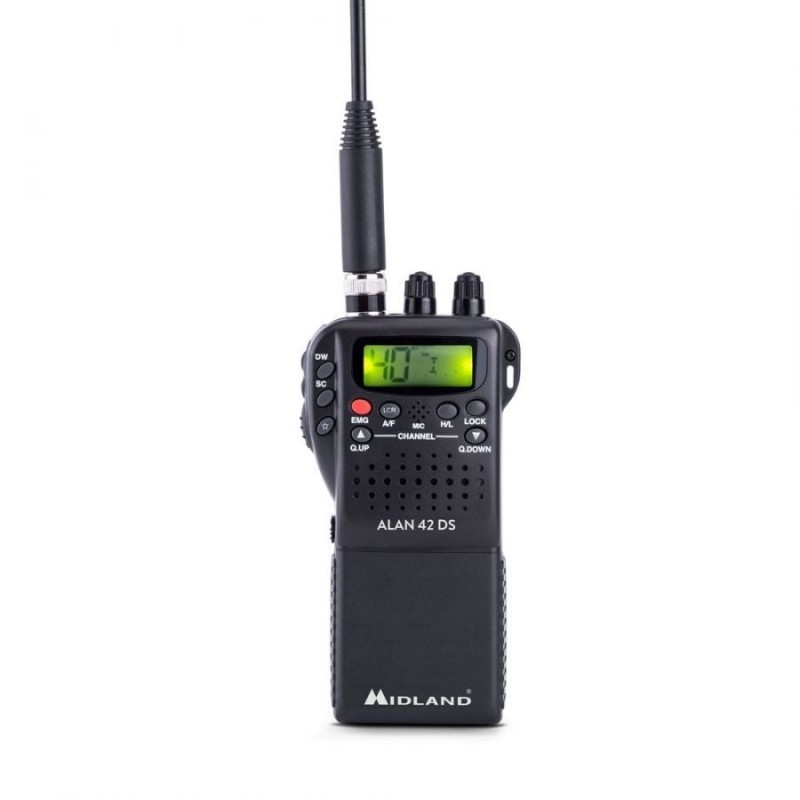 MIDLAND ALAN 42 DS CB Radio Portable AM/FM Transceiver