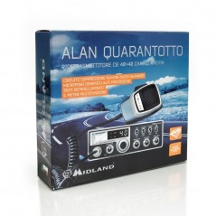 Immagine prodotto MIDLAND ALAN 48 Quarantotto Radio CB Ricetrasmittente Veicolare 40 Can. AM/FM