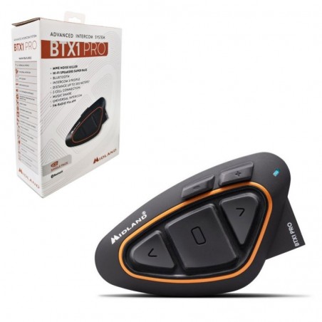 Acquista MIDLAND BTX1 PRO Singolo Interfono Moto Bluetooth Auricolare da Casco ED. 2022 RICONDIZIONATO su Smartness
